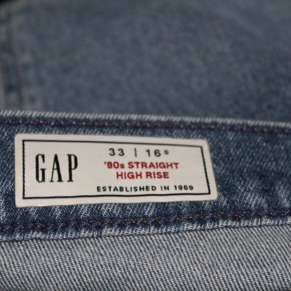 Gap 33/16 short denim jeans - Picture 9 of 12